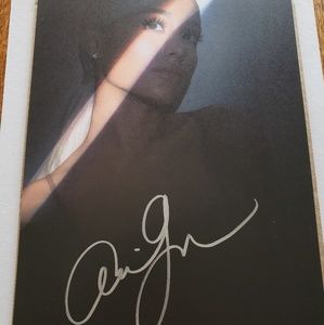 Ariana Grande Signed Autographed Lithograph